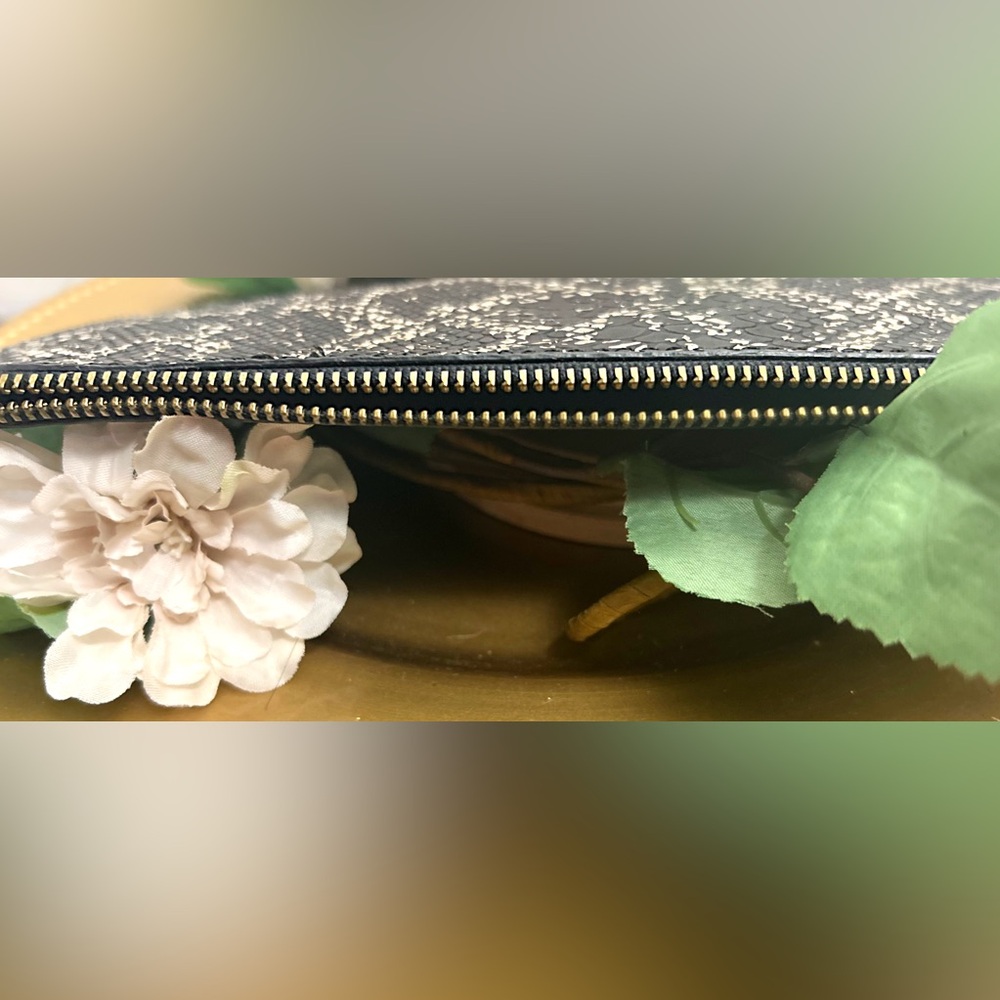 Anne Klein Snake Pattern Wristlet - Picture 7 of 9